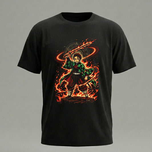 مبارز اللهب - تانجيرو | تيشيرت / هودي